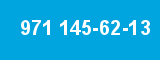 971 145-62-13 971 145-62-13